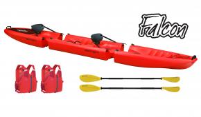 Point65 Falcon Tandem パドル&ライフジャケット セット